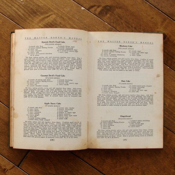Vintage 1930 Cookbook The Master Baker's Manual Calumet Baking Powder Company - Picture 7 of 13